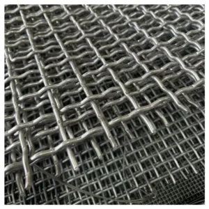 65Mn Manganese Steel Flat Screen Mesh for Stone Crushing Plant Horizontal Vibrating Sieve Impact Resistant Metal Mesh
