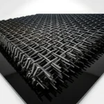 65Mn Steel Crimped Wire Vibrating Screen Mesh With Side Hooks For Rock Crusher