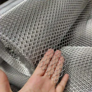 6mm Diamond Mesh Metal Wire Mesh Air Filter Mesh 304 316 Stainless Steel Wire Mesh Microporous Expansion Mesh Sheet