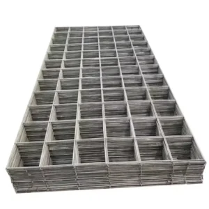 6×6 Galvanized Welded Wire Mesh Fence Panel Farm Square Hole Shape Iron Wire Mesh Easy Cutting