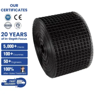 8 Inch X 100 Ft Coated Galvanized Solar Panel Protection Mesh Anti Bird Net