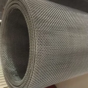 8 Mesh 0.7mm Wire Diameter Stainless Steel Woven Wire Mesh With Salvaged Edge