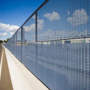ACEPLATE Facade Wall Cladding Building Material Aluminum Wire Mesh Perforated Mesh Square 15 21 Days 15years