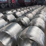 AISI 1008 1006 0.3mm 2mm 4mm 6.5mm Hot Dipped Galvanized Steel Wire Cold Heading Steel Binding Wire Gi