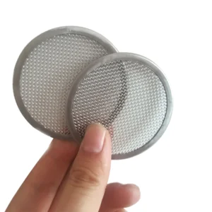 AISI304 316 Stainless Steel Wire Mesh Metal Filter Disc New Condition Square Hole Shape 0.2 0.5 1 2 5 10 Micron Retail