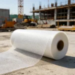 ASTM E2098 Fiberglass Mesh Construction Stone Reinforcement Anti alkali Rendering Mesh 5*5 160g Fiber Glass Fibermesh Net Roll
