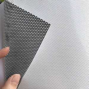 Allsign Factory Direct Sales Safety Security Steel Door and Window Screen Aluminum DVA One-Way Vision