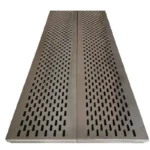 Aluminium Alloy Round Perforated Metal Mesh Factory Aluminum Perforated Sheet Custom Size