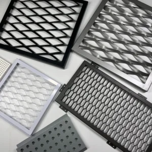 Aluminum Alloy Expanded Metal Mesh Durable Modern Design for Ceiling Villa Office Building Outdoor Decoration Workshop