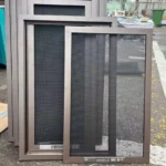 Aluminum Alloy Frame Anti Theft Magnetic Stainless Steel Mesh Window Screen Swing Horizontal Opening Hanging Design Minimalist Aluminum Alloy Frame Anti Theft Magnetic Stainless Steel Mesh Window Screen Swing Horizontal Opening Hanging Design Minimalist