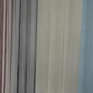 Aluminum Cascade Chain Decorative Golden Metal Steel Wire Mesh Ceiling Decor Wire Mesh Curtain Fabric for Screen Room Dividers