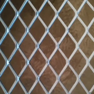 Aluminum Diamond Hole Galvanized Steel Stainless Steel Expanded Metal Mesh Panel Stretched Mesh for Safety Purposes