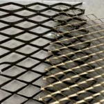 Aluminum Expanded Metal Mesh Pure Nickel Copper Titanium Expanded Metal Mesh Sheet with Customized Hole Size