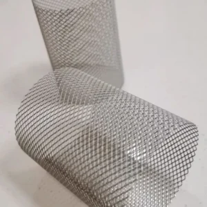 Aluminum Expanded Metal Mesh Pure Nickel Copper Titanium Expanded Metal Mesh Sheet with Customized Hole Size