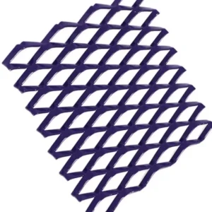Aluminum Expanded Metal Mesh Pure Nickel Copper Titanium Expanded Metal Mesh Sheet with Customized Hole Size