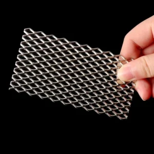 Aluminum Expanded Metal Mesh Pure Nickel Copper Titanium Expanded Metal Mesh Sheet with Customized Hole Size