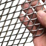 Aluminum Expanded Metal Mesh Pure Nickel Copper Titanium Expanded Metal Mesh Sheet with Customized Hole Size