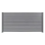Aluminum Garden Fence Slats Trellis Gates Composite Fence