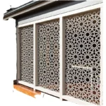 Aluminum Metal Laser Cut Panel Decorative Privacy Garden Fence Wall Panel Sheet Metal Fabrication Premium Fencing Aluminum Metal Laser Cut Panel Decorative Privacy Garden Fence Wall Panel Sheet Metal Fabrication Premium Fencing