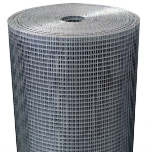 Anping Electric Hot Dipped Galvanized Square Welded Wire Mesh Steel Fencing Roll with Bending Cutting Services