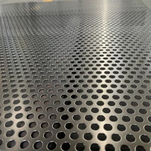 Anping Factory Perforated Metal Sheet Industrial Perforated Screen Mesh