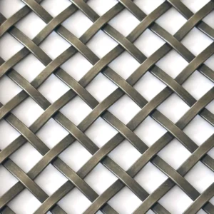 Anping Wire Mesh Galvanised Aluminum Metal Mesh Wall Paper Fence Cabinet Ceiling Decorative Wire Mesh