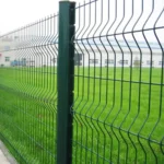 Anti Intrusion Galvanized 3D Security Fence Modern Wire Mesh