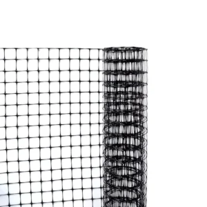 Anti Mole Deer Net Fencing PP Mesh Black 16x16mm 100m Cutting Service for Plant Protection
