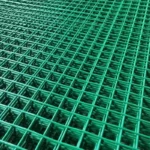 Anti aging Galvanized PVC Coated Welded Wire Mesh Panel for Garden Boundary Fencing