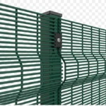 Anti climbing High Security Mesh Fence with Electronic Alarm System
