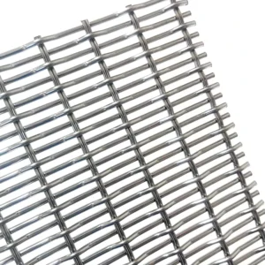 Architectural Crimped Woven Metal Mesh Stainless Steel Wire Mesh for Screen