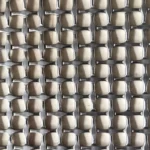 Architectural Decorative Expanded Stainless Steel Mesh Screen with Crimped Square Holes Bending & Cutting Services