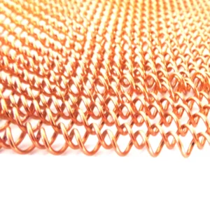 Architectural Decorative Stainless Steel Woven Wire Mesh Screen Plain Weave Cutting & Welding Services
