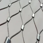 Architectural Material Decorative Wire Rope Mesh Cable Mesh Fence Decoration Wire SS Rope Mesh