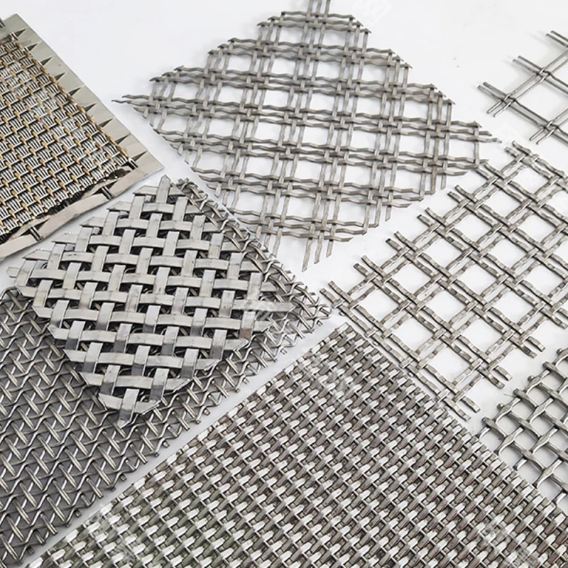 Architectural Metal Mesh Custom Designed Factory Decorative Mesh with Copper Aluminum Stainless Steel Metal