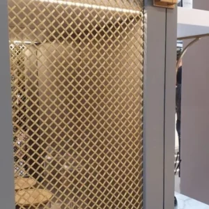 Architectural Metal Mesh Facade Panels Rigid Wire Mesh for Building Wall and Ceiling Decoration Applications