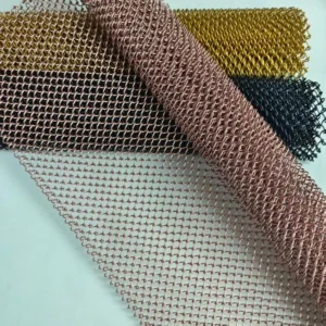 Architectural Stainless Steel Aluminum Decorative Mesh Curtain for Ceiling Design