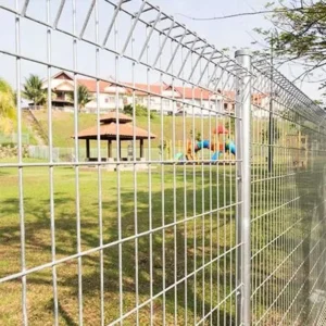 BRC Modern Welded Wire Mesh Fence Premium Anti Climb Yard & Ranch Security 6ft Height Powder Coated Rustproof