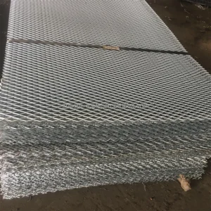 BV Certified Stainless Steel Wire Plain Weave Perforated Expanded Metal Mesh 50x100mm Screen for Animal Cage
