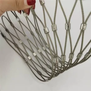 Balcony Protective Net Hot dip Galvanized Wire Mesh Stainless Steel Anti Fall Net Cat Raising Mesh Rodent Proof Net