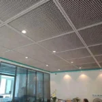 Black Metal Ceiling Panel Black Ceiling Tiles for Indoors Black Mesh Ceiling Metal Mesh Stretch Ceilings Black Metal Ceiling Panel Black Ceiling Tiles for Indoors Black Mesh Ceiling Metal Mesh Stretch Ceilings