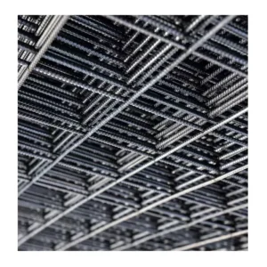Black Welded Wire Mesh Panel Steel Wire Mesh with Plain Weave Cutting Service Available