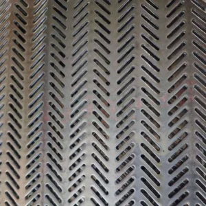 Black Wire Mesh Plain Weave Perforated Screen Plate for Mining Machinery