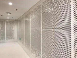 CE Certified Aluminum Perforated Acoustic Ceiling Panel, Custom Size for Hotel Office Interior Sound Absorption