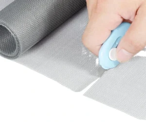 CE Certified Fiberglass Mesh Insect Screen Fire Resistant and Durable for Window and Door