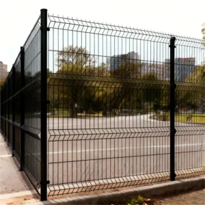 CE ISO Factory Durable Easy Install Fencing Outdoor Use Galvanized Powder Coated Steel 3D Curved Wire Mesh Fence
