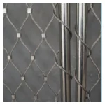 Cable Ferrule Mesh SS 316 Inox Railing Balustrade Safety Zoo Fence Panel Flexible Stainless Steel Wire Rope Net