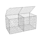 Cable Wire Mesh Basket Gabion Box Fence Galvanized Steel Cage Durable Hexagonal Netting For Slope Protection