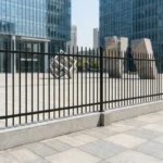 Carbon Steel Fencing Galvanized Frame Powder Coated Surface 6 Feet Tall Fence Panels for Gardens Carbon Steel Fencing Galvanized Frame Powder Coated Surface 6 Feet Tall Fence Panels for Gardens
