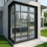 Casement Window With Stainless Steel Track Heavy Load For Commercial Storefront For Canada